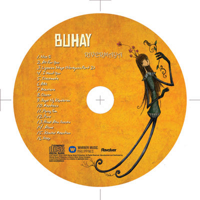 rivermaya buhay cd design by Sarah Gaugler
